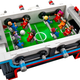 The Lego Table Football set photographed from above.